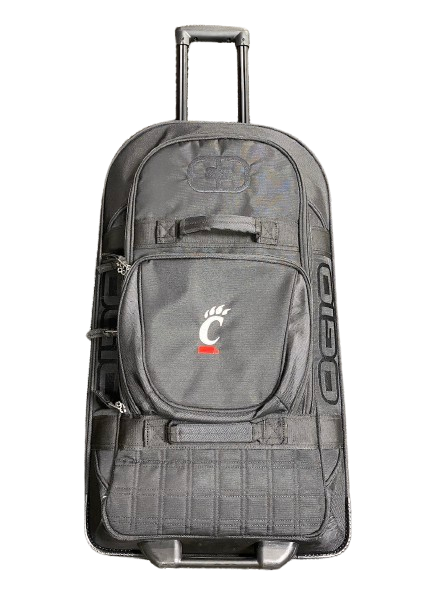 CJ Fredrick Cincinnati Basketball Player Exclusive Large Travel Suitcase *RARE*