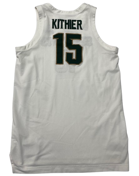 Thomas Kithier Michigan State Basketball 2018-2019 Game Worn Jersey (Size 50)