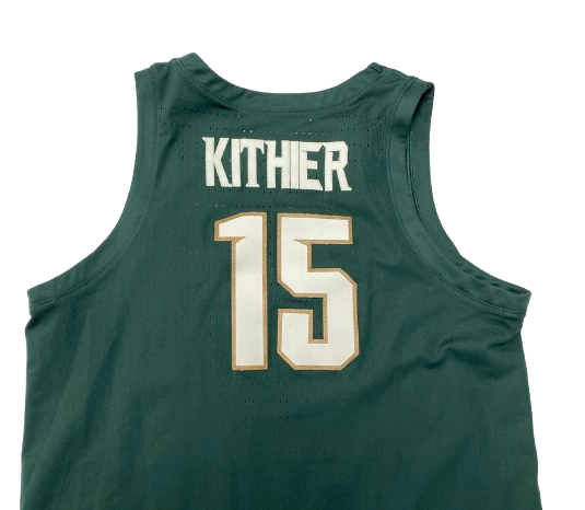 Thomas Kithier Michigan State Basketball 2018-2019 Game Worn Jersey (Size 50)
