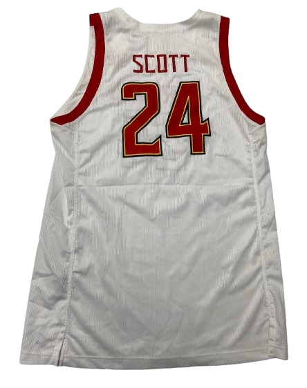 Donta Scott Maryland Basketball 2020 Game Worn Jersey (Size XL)