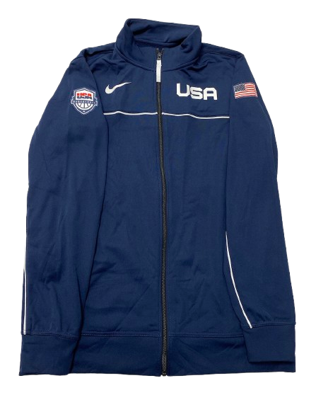 Team USA Basketball Player Exclusive Jacket (Size M)