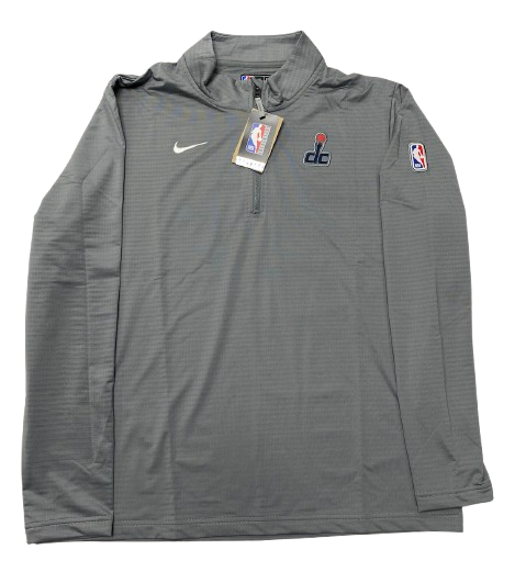 Washington Wizards Player Exclusive Quarter-Zip Pullover (Size XL)