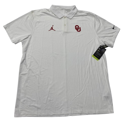 Oklahoma Basketball Team Issued Polo Shirt (Size XL)