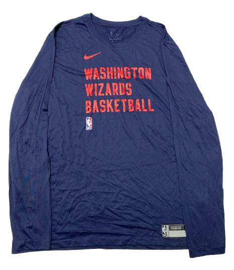 Washington Wizards Team Issued Long Sleeve Shirt (Size XL)