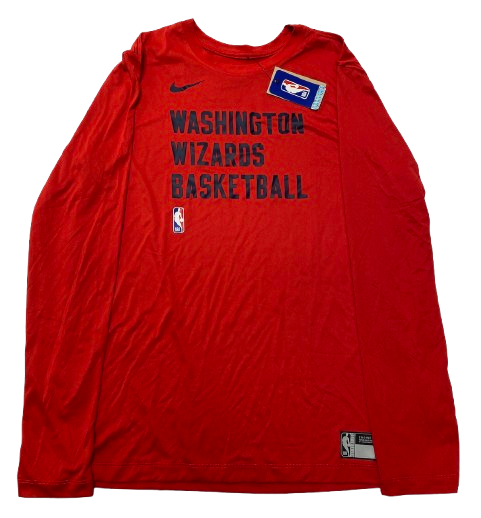 Washington Wizards Team Issued Long Sleeve Shirt (Size XL)