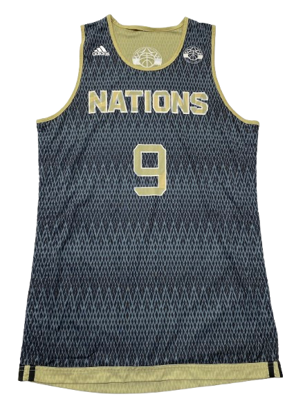 Adidas Nations Uprising High-School Basketball Reversible Practice Jersey (Size L)