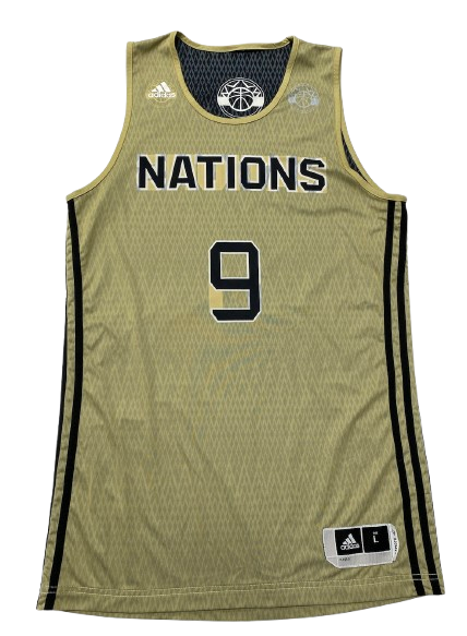 Adidas Nations Uprising High-School Basketball Reversible Practice Jersey (Size L)