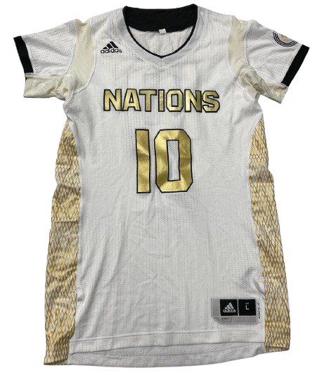 Adidas Nations Uprising 2015 High-School Basketball Game Jersey (Size L)