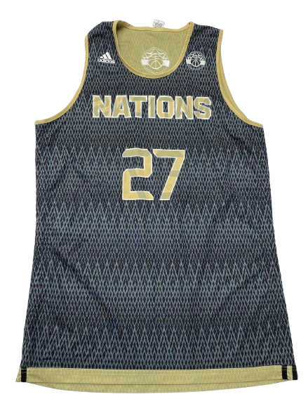 Adidas Nations Uprising High-School Basketball Reversible Practice Jersey (Size XL)