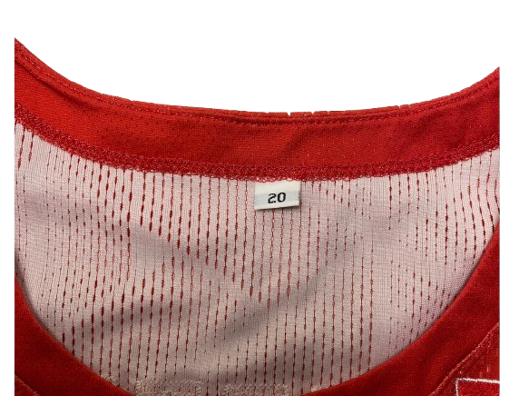 Donta Scott Maryland Basketball 2020 Game Worn Jersey (Size XL)