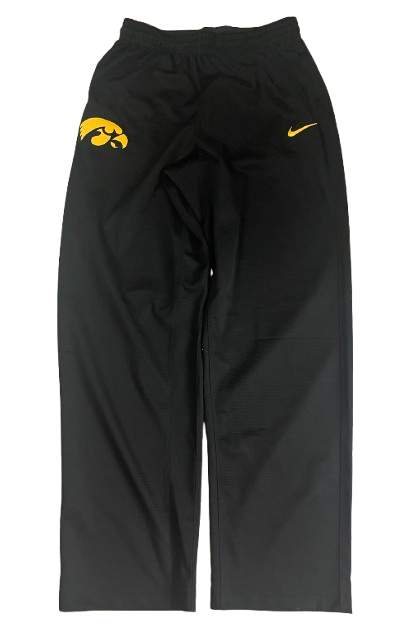 Joe Wieskamp Iowa Basketball Team Issued Travel Sweatpants (Size XLT)