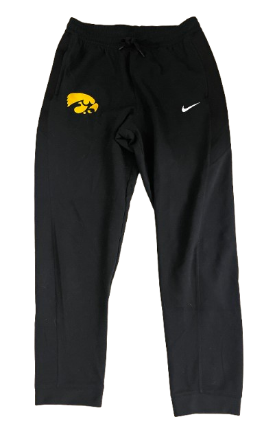 Joe Wieskamp Iowa Basketball Team Issued Travel Sweatpants (Size XL)