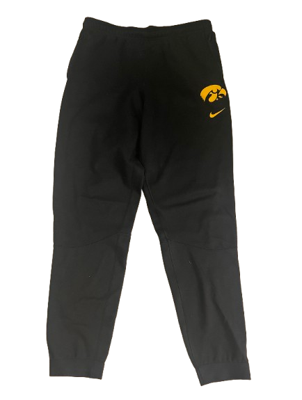 Joe Wieskamp Iowa Basketball Team Issued Travel Sweatpants (Size XLT)