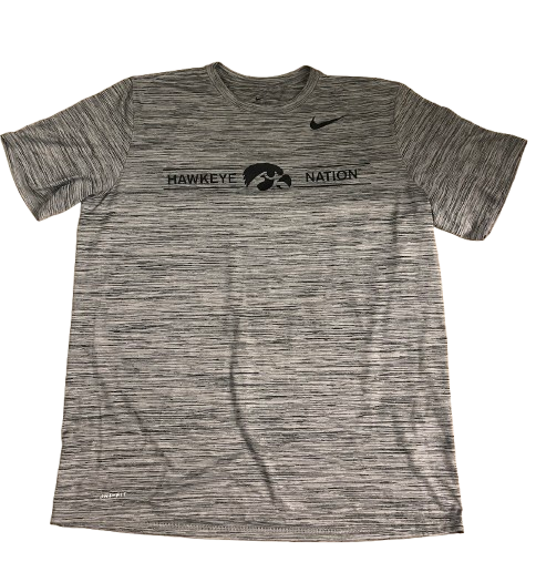 Joe Wieskamp Iowa Basketball Team Issued Workout Shirt (Size XLT)