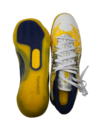 Michigan Basketball Player Exclusive "Zion 3" Jordan Shoes (Size 11.5)