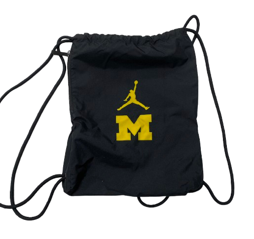 Michigan Basketball Player Exclusive Drawstring Bag