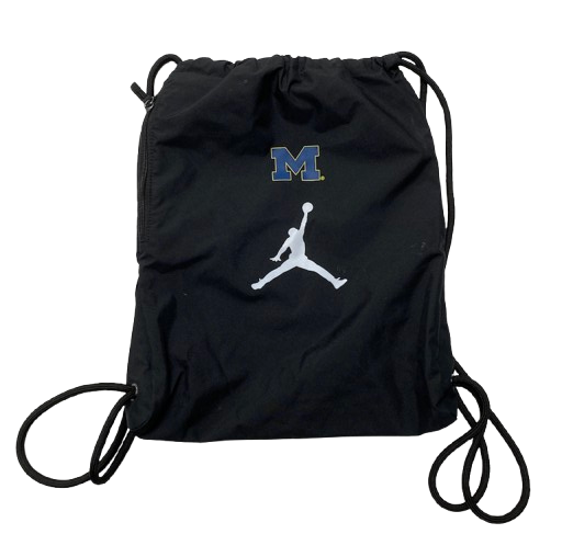 Michigan Basketball Player Exclusive Drawstring Bag