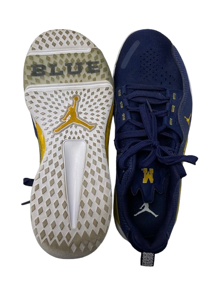 Michigan Basketball Team Issued Jordan Shoes (Size 11.5)