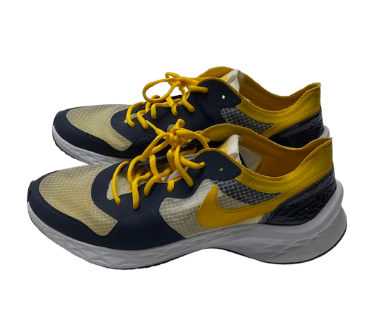 Michigan Basketball Player Exclusive Jordan Shoes (Size 11.5)