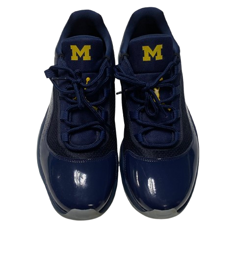 Michigan Basketball Player Exclusive "Jordan 11" Shoes (Size 11.5)