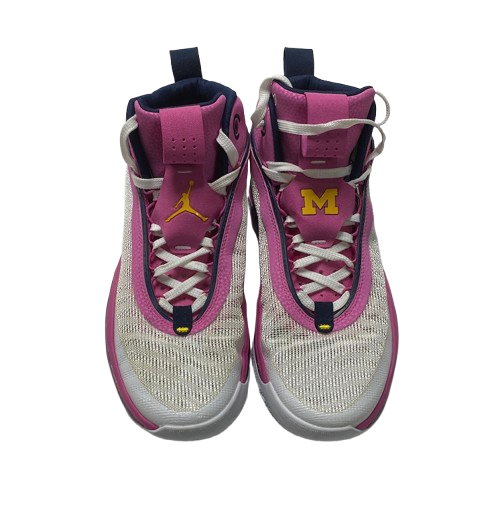 Michigan Basketball Player Exclusive "Jordan 36" Shoes (Size 12)