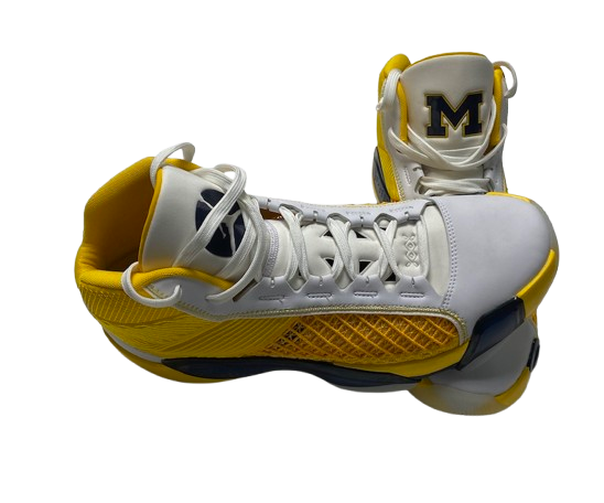 Michigan Basketball Player Exclusive "Jordan 38" Shoes (Size 11.5)