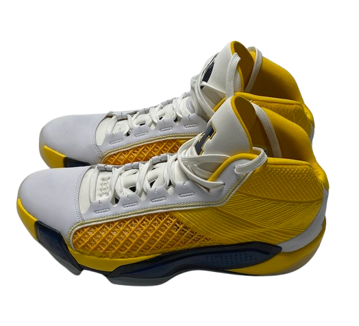 Michigan Basketball Player Exclusive "Jordan 38" Shoes (Size 11.5)