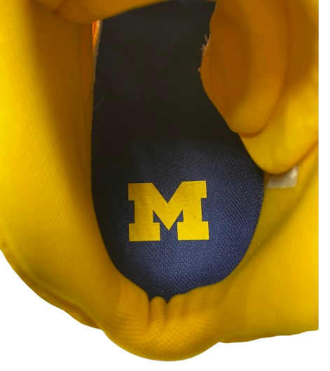 Michigan Basketball Player Exclusive "Jordan 38" Shoes (Size 11.5)