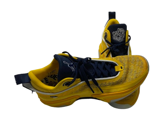 Michigan Basketball Player Exclusive "Jordan 36" Shoes (Size 11.5)