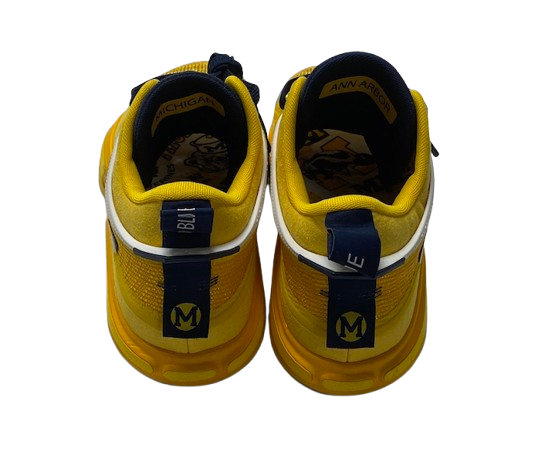 Michigan Basketball Player Exclusive "Jordan 36" Shoes (Size 11.5)