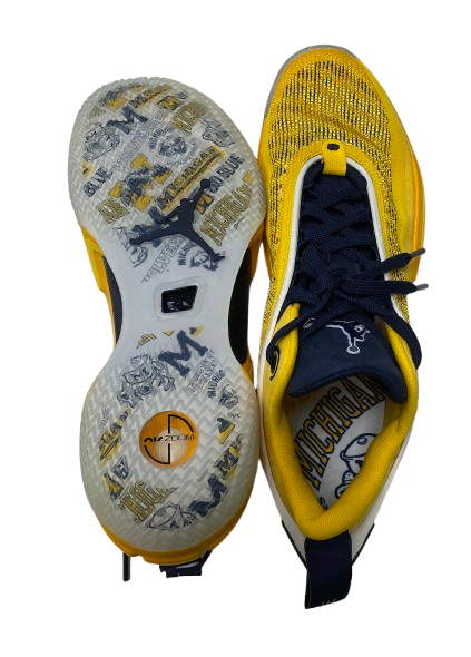 Michigan Basketball Player Exclusive "Jordan 36" Shoes (Size 11.5)