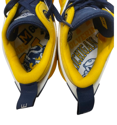 Michigan Basketball Player Exclusive "Jordan 36" Shoes (Size 11.5)