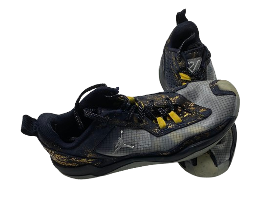 Michigan Basketball Player Exclusive "Jordan One Take 4 Westbrook" Shoes (Size 11.5)