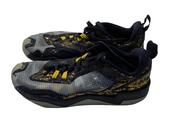 Michigan Basketball Player Exclusive "Jordan One Take 4 Westbrook" Shoes (Size 11.5)
