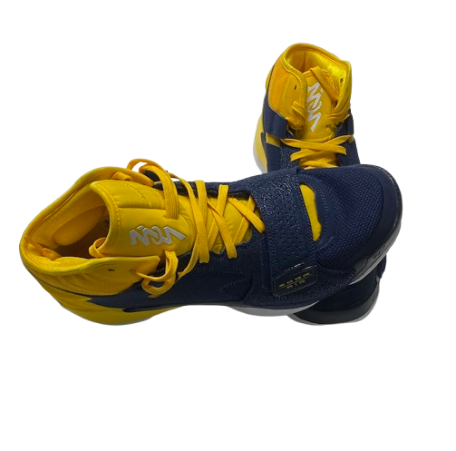 Michigan Basketball Player Exclusive "Zion 2" Jordan Shoes (Size 11.5)