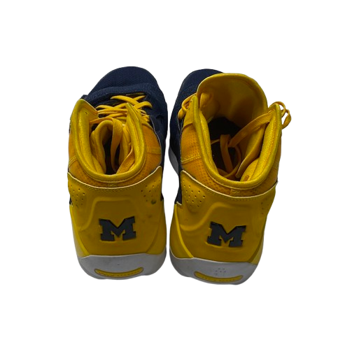 Michigan Basketball Player Exclusive "Zion 2" Jordan Shoes (Size 11.5)
