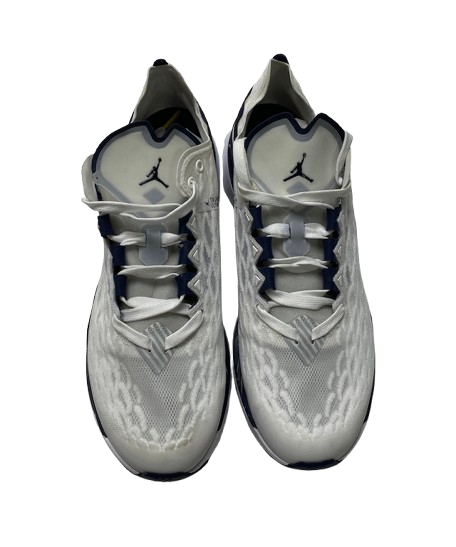 Michigan Basketball Player Exclusive Jordan Shoes (Size 11.5)