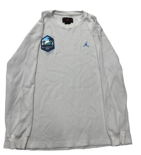 Jack Tuttle Michigan Football Team Issued "12/31/24 ReliaQuest Bowl vs. Alabama" Long Sleeve Shirt (Size XL)