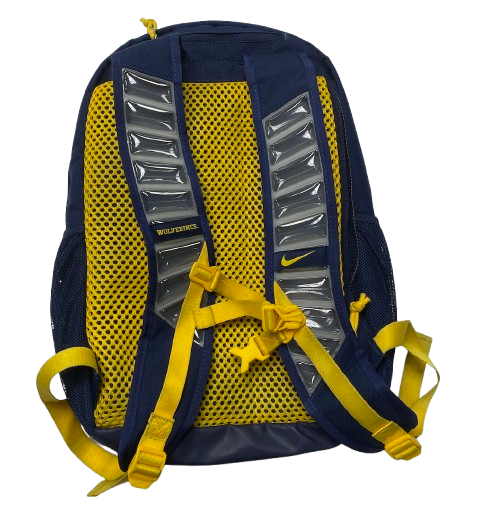 Jack Tuttle Michigan Football Team Issued Travel Backpack