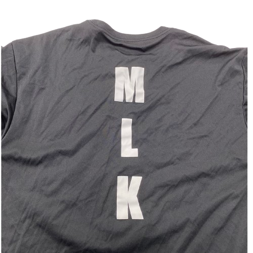 Jace Howard Michigan Basketball Player Exclusive "MLK Day" Pre-Game Warm-Up Long Sleeve Shooting Shirt (Size M)