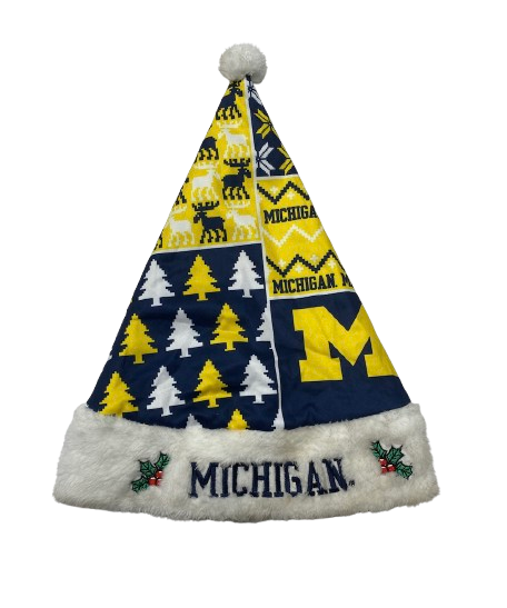 Jace Howard Michigan Basketball Christmas Hat