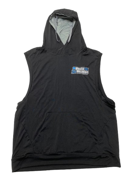 Jace Howard Michigan Basketball March Madness NCAA Tournament Sleeveless Performance Hoodie (Size L)