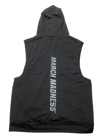 Jace Howard Michigan Basketball March Madness NCAA Tournament Sleeveless Performance Hoodie (Size L)