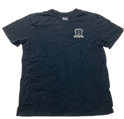 Michigan Football Player Exclusive "SPECIAL TEAMS" Black Workout Shirt (Size XL)