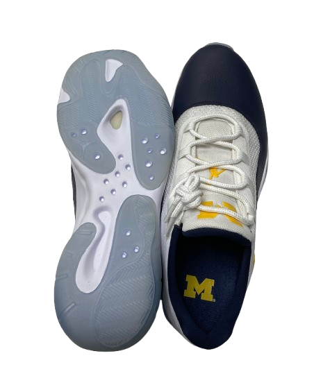 Jace Howard Michigan Basketball Player Exclusive Jordan Shoes (Size 14)