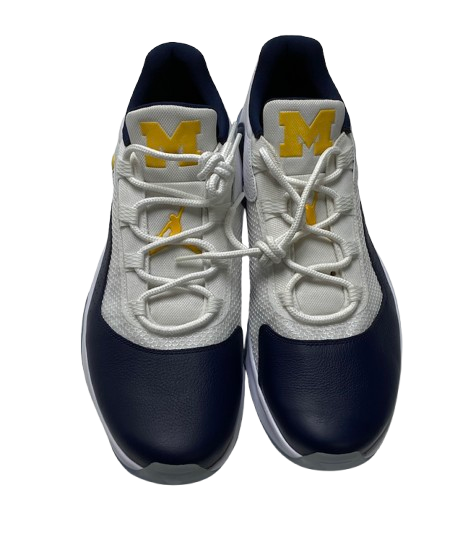 Jace Howard Michigan Basketball Player Exclusive Jordan Shoes (Size 14)