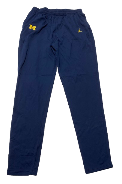 Cameron Williams Michigan Basketball Team Issued Sweatpants (Size XLTT)