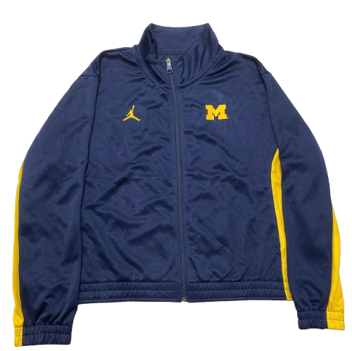 Cameron Williams Michigan Basketball Team Issued Jacket (Size L)