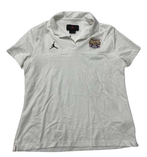 Cameron Williams Michigan Basketball Player Exclusive "2023 Summer Tour" Polo Shirt (Size XL)