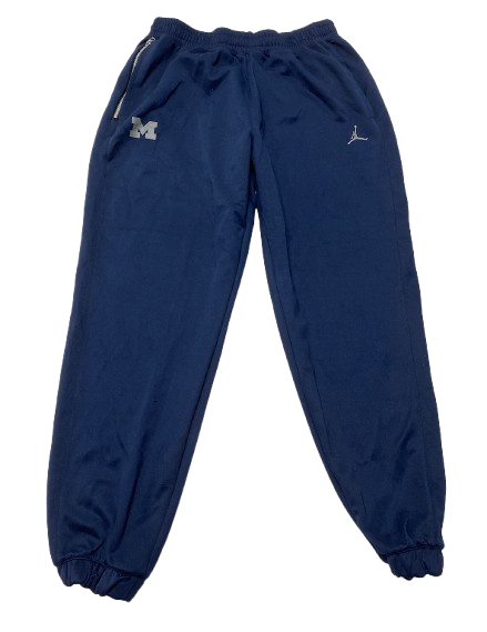 Cameron Williams Michigan Basketball Team Issued Sweatpants (Size XLTT)